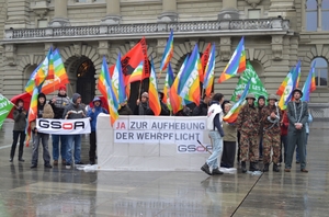 Einreichung Initiative "Ja zur Aufhebung der Wehrpflicht!"