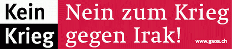 Kein Krieg!