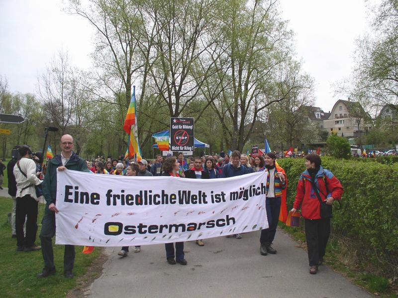 Marschbeginn